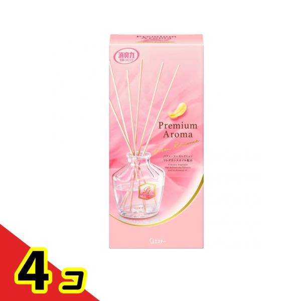 玄関・リビング用消臭力 PremiumAromaStick 本体アーバンロマンス 50mL  4個セ...