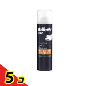 Gillette PRO(ジレットプロ) シェービングフォーム 245g 5個セット