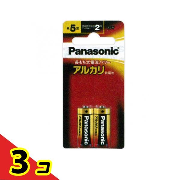 パナソニック アルカリ乾電池 単5形 LR1XJ/2B 2本セット  3個セット