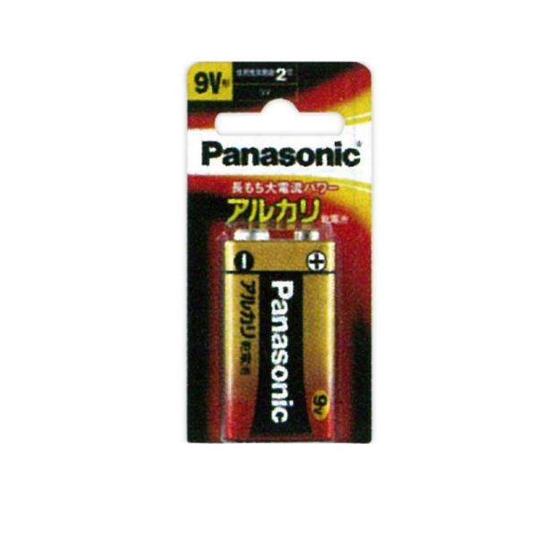 パナソニック アルカリ乾電池 9V形 6LR61XJ/1B 1個  (1個)