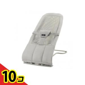リッチェル バウンサー バウンシングシートN 1台入 (ライトグレー) 10個セット