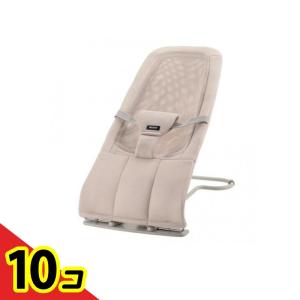 リッチェル バウンサー バウンシングシートN 1台入 (ローズベージュ) 10個セット