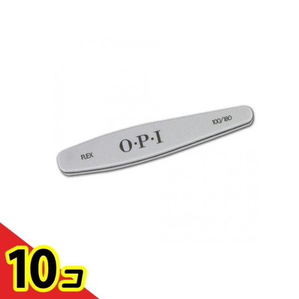 O・P・I  ネイルファイル フレックス シルバー 100/180 1本入  10個セット