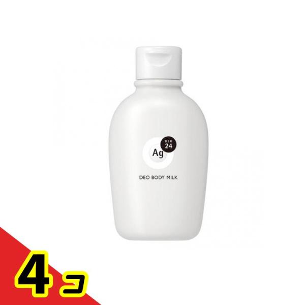 Ag DEO24(エージーデオ24) デオドラントボディミルク 無香性 180mL 4個セット 