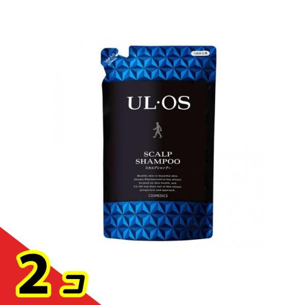 UL・OS(ウル・オス) 薬用スカルプシャンプー 420mL (詰め替え用パウチ)  2個セット