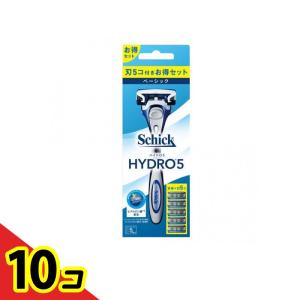 Schick シック ハイドロ5 ベーシック コンボパック ホルダー(刃付き)+替刃4コ 1セット 10個セット