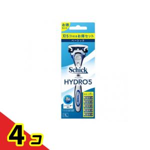 Schick シック ハイドロ5 ベーシック コンボパック ホルダー(刃付き)+替刃4コ 1セット 4個セット