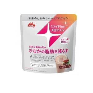 ミライPlusプロテイン ミルクココア味 ホエイ&amp;ソイプロテインパウダー 200g  (1個)