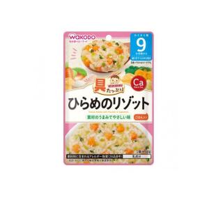 和光堂 具たっぷりグーグーキッチン ひらめのリゾット 80g  (1個)｜tsuhan-okusuri