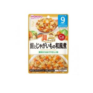 和光堂 具たっぷりグーグーキッチン 鮭とじゃがいもの和風煮 80g  (1個)｜tsuhan-okusuri