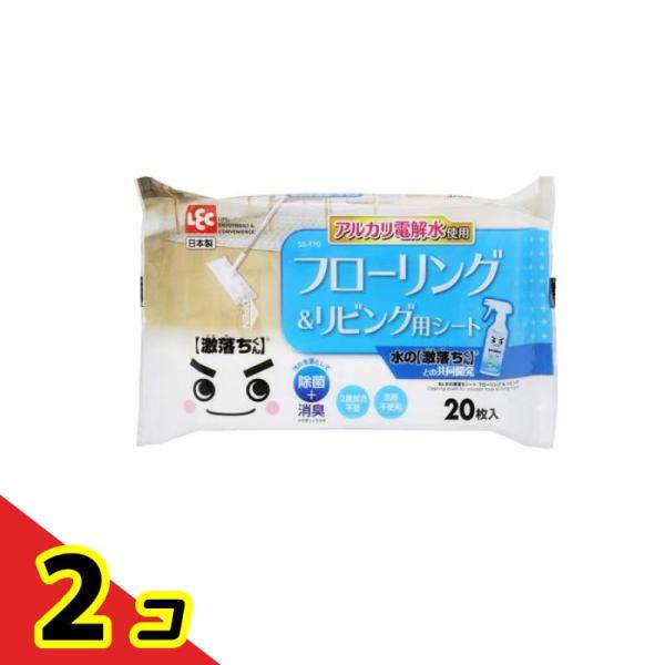 レック Ba 水の激落ちシート フローリング&amp;リビング 20枚入  2個セット