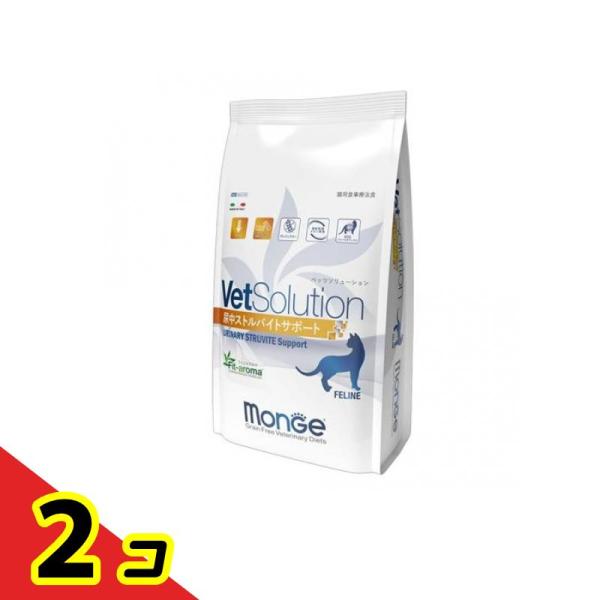 VetSolution ベッツソリューション 猫用療法食 尿中ストルバイトサポート 400g  2個...