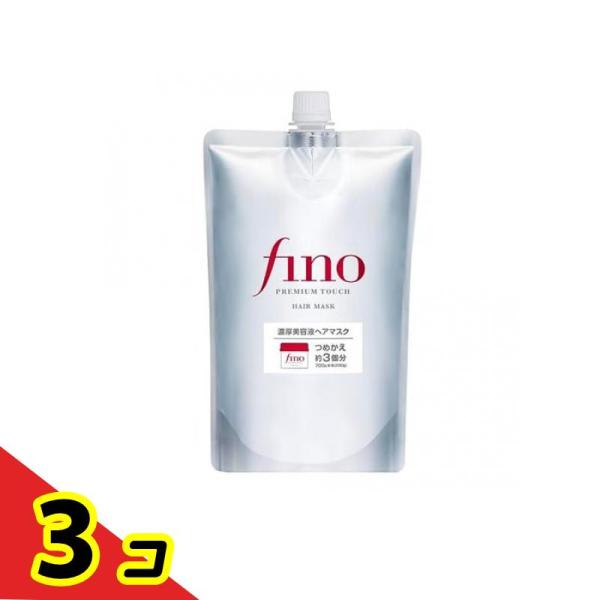 fino(フィーノ) プレミアムタッチ 濃厚美容液ヘアマスク 700g (詰め替え用)  3個セット