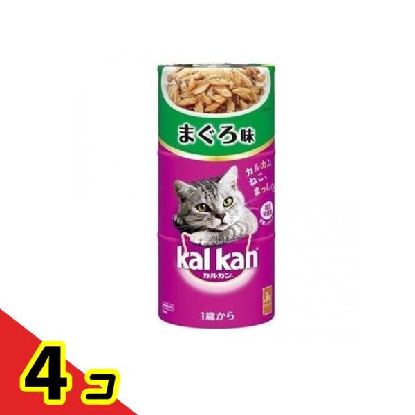 カルカン(kalkan) 缶タイプ まぐろ味 160g (×3缶入)  4個セット