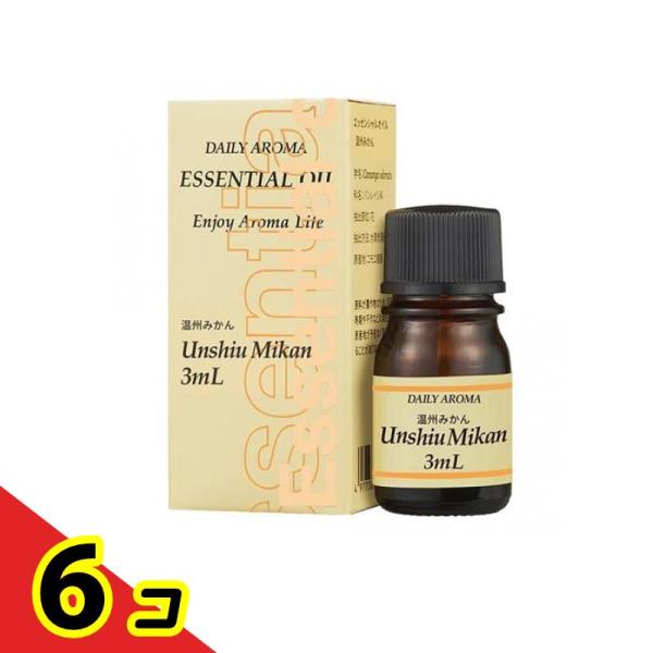 デイリーアロマ 温州みかん 3mL  6個セット