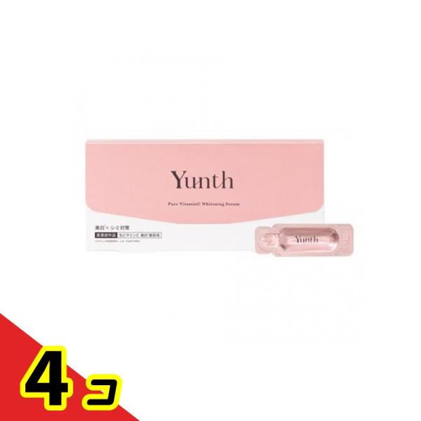 Yunth(ユンス) 生ビタミンC美白美容液 1mL× 28包  4個セット