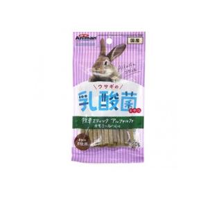 ミニアニマン ウサギの乳酸菌おやつ 牧草スティック アルファルファ カモミール風味 50g  (1個)｜tsuhan-okusuri