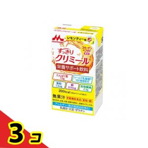 森永 エンジョイすっきりクリミール レモンティー味 125mL 3個セット