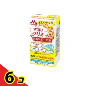 森永 エンジョイすっきりクリミール レモンティー味 125mL 6個セット