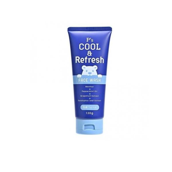コスメステーション P’s COOL&amp;Refresh 洗顔フォーム 130g  (1個)
