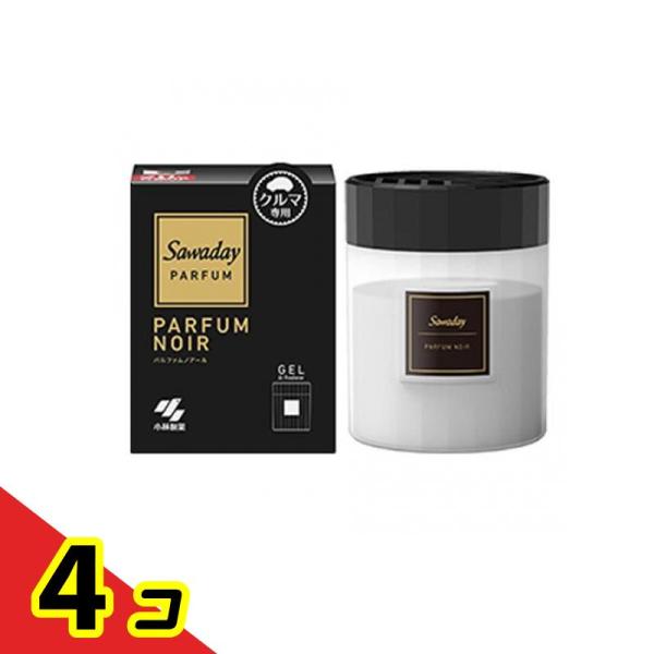 サワデー Sawadayクルマ専用ゲル パルファムノアール 110g  4個セット