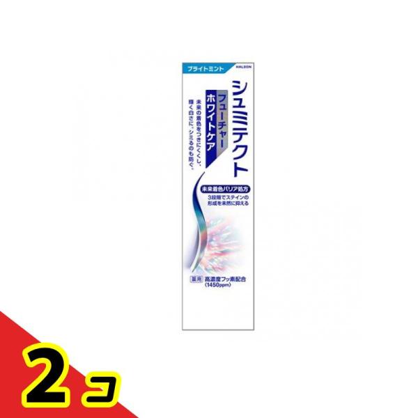 シュミテクト フューチャーホワイトケア ブライトミント 80g  2個セット
