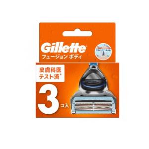 Gillette ジレット フュージョン ボディ 替刃 3個入 (1個) : 通販