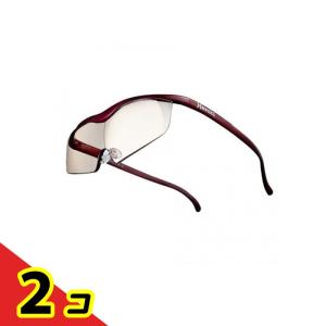 Hazuki ハズキルーペ ラージ 1.6倍 カラーレンズ 1個入 (赤) 2個セット