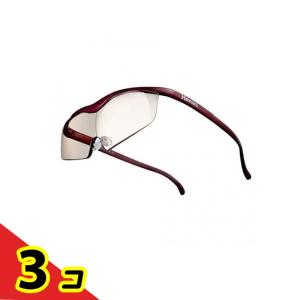 Hazuki ハズキルーペ ラージ 1.6倍 カラーレンズ 1個入 (赤) 3個セット