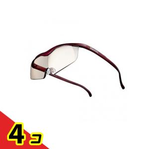 Hazuki ハズキルーペ ラージ 1.6倍 カラーレンズ 1個入 (赤) 4個セット