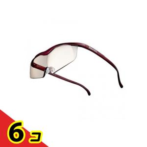 Hazuki ハズキルーペ ラージ 1.6倍 カラーレンズ 1個入 (赤) 6個セット