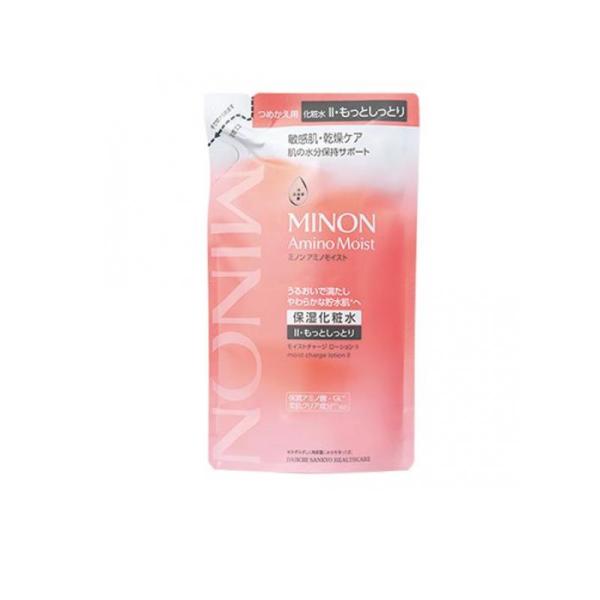 ミノンアミノモイスト モイストチャージローションII・もっとしっとり  保湿化粧水 詰め替え用 13...