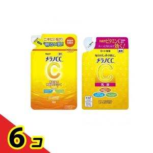 メラノＣＣ 薬用しみ対策 美白化粧水 170mL &美白乳液 120mL 詰め替え用 6個セット