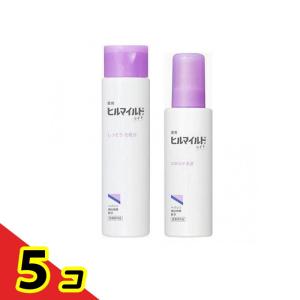 薬用ヒルマイルドライトしっとり化粧水 200mL＆なめらか乳液 140mL 5個セット