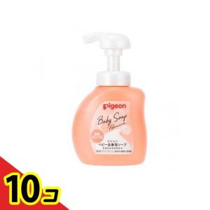 ピジョン ベビー全身泡ソープ 濃密ホイップ泡 ボトル 350mL 10個セット
