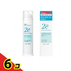 資生堂 ２ｅ（ドゥーエ） クレンジングジェル 敏感肌用メイク落とし 95g &洗顔ムース 敏感肌用洗顔料 120mL 6個セット