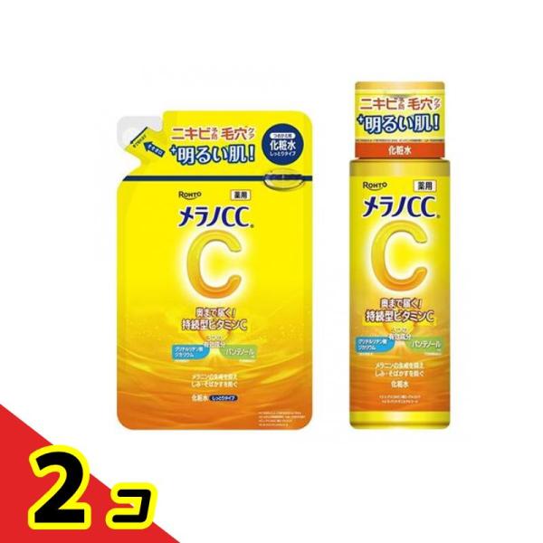 メラノＣＣ 薬用しみ対策 美白化粧水 しっとりタイプ 詰め替え用 170mL ＆薬用しみ対策 美白化...