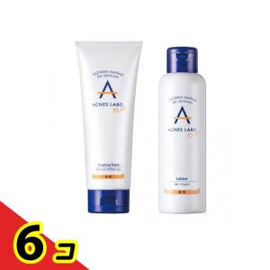 アクネスラボ 薬用ニキビケア ウォッシングフォーム思春期用 150g &薬用ニキビケア ローション思春期用 150mL 6個セット