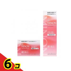 ミノンアミノモイスト モイストチャージクリーム 40g &モイストチャージミルク 保湿乳液 ポンプ付き本体 100g 6個セット