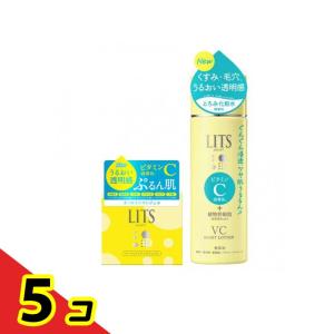 LITS(リッツ) モイスト パーフェクトリッチジェルＣ 90g &ローションC ビタミンC化粧水 190mL 5個セット