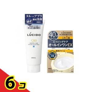 LUCIDO(ルシード) オイルクリア洗顔フォーム 130g &薬用パーフェクトスキンクリームEX 90g 6個セット