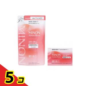 ミノンアミノモイスト モイストチャージ ローションI・しっとり 保湿化粧水 詰め替え用 130mL &クリーム 40g 5個セット