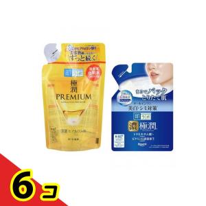 肌ラボ 極潤 プレミアム ヒアルロン液 170mL &美白パーフェクトゲル 80g 詰め替え用 6個セット