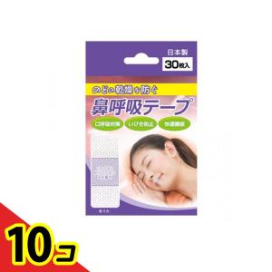 日進医療器 鼻呼吸テープ 30枚 10個セット
