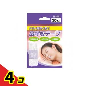 日進医療器 鼻呼吸テープ 30枚 4個セット