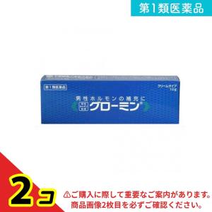 第１類医薬品グローミン 10g 男性ホルモン クリーム  2個セット｜通販できるみんなのお薬