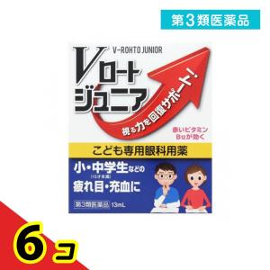 第３類医薬品Vロートジュニア 13mL  6個セット｜tsuhan-okusuri