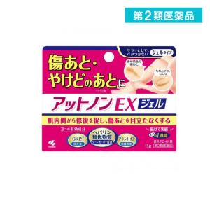 第２類医薬品 アットノンEX ジェル 15g 傷あと  (1個)｜通販できるみんなのお薬(みんなのお薬)