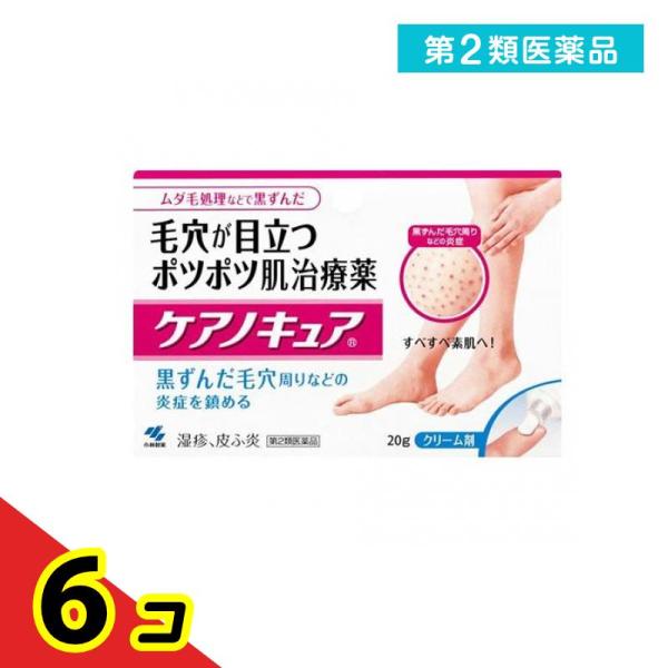 第２類医薬品ケアノキュア 20g 湿疹 皮膚炎  6個セット