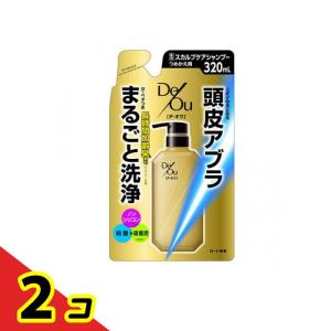 デ・オウ 薬用スカルプケアシャンプー 320mL (詰め替え用)  2個セット